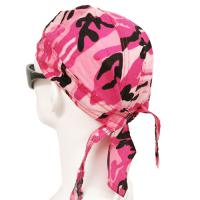 Pink Camouflage Head Wrap (Dozen)