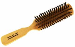 Natural Wood Hard Bristle Brush