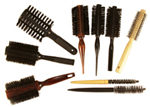 round hair brushes