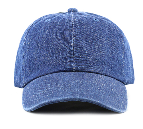 Blue sales jean cap