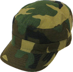 Stone Washed Army Cap